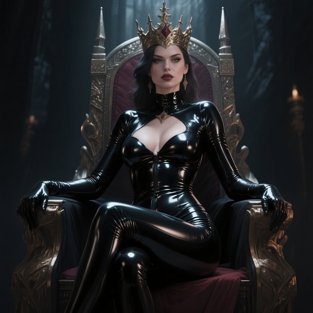 Eva on her throne